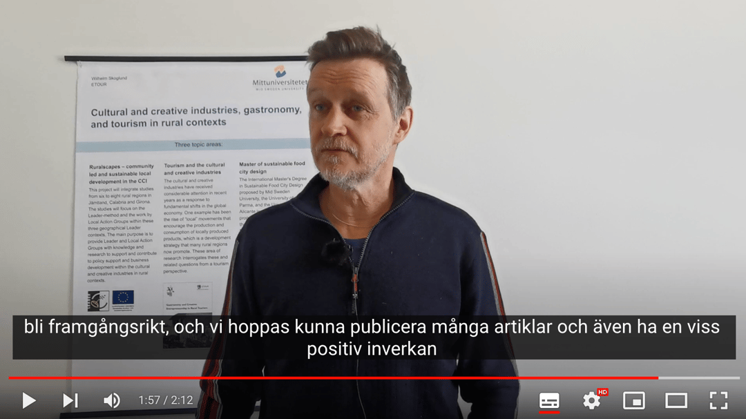 Wilhelm Skoglund about the project