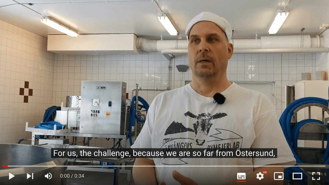 Patrik Östlund, Skärvångens Bymejeri