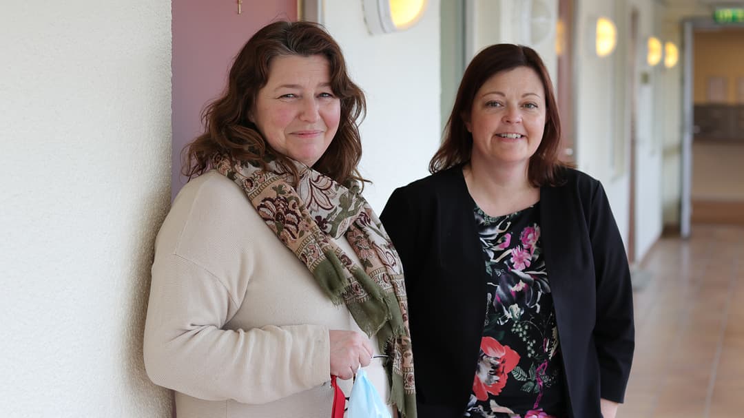 Linda Asplund och Linda Gyllenqvist.