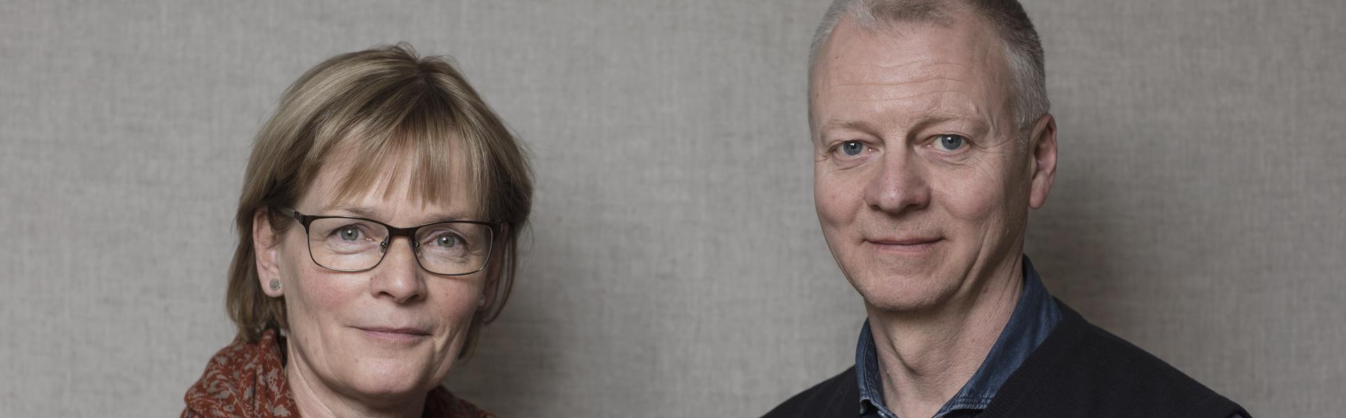 Mittuniversitetets prorektorer Eva Dannetun och Mats Tinnsten