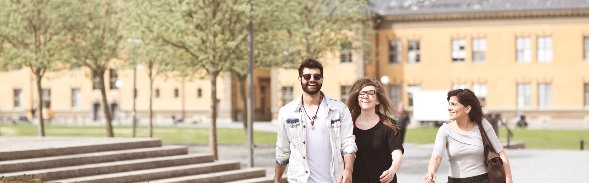 Studenter, utomhus, Östersund
