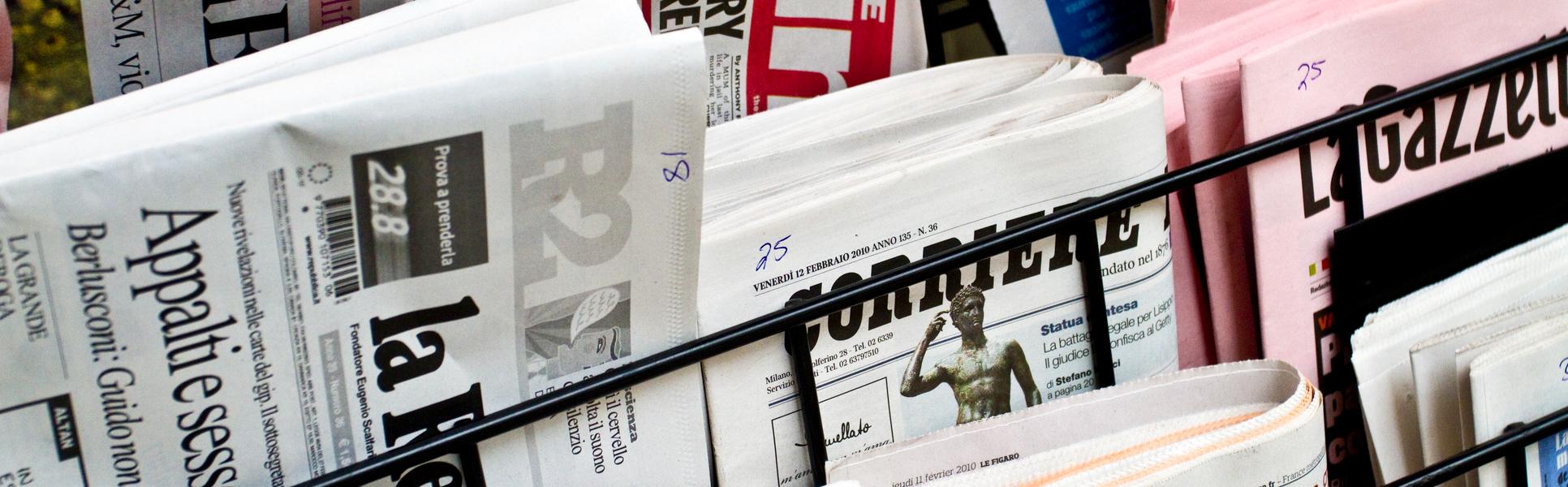 Utländska tidningar