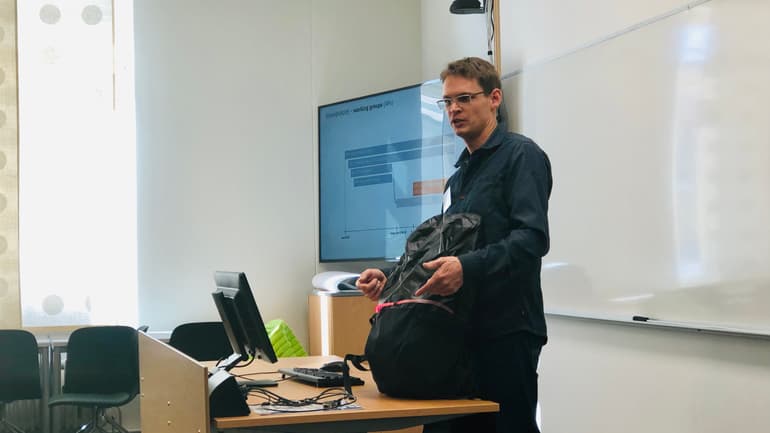 Kai Vogt Vaude Workshop Produktutveckling och ny teknik STII