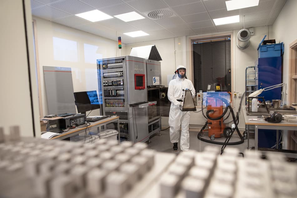 Additiv tillverkningslabb på Sports Tech Research Centre i Östersund