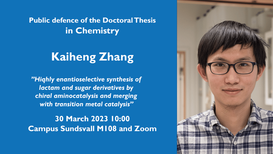 Defence of a doctoral thesis