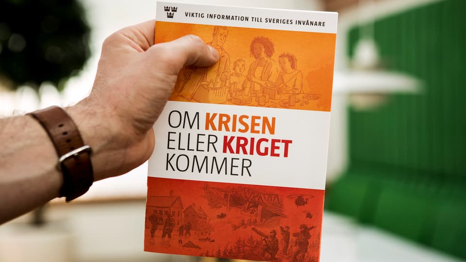 MSB:s broschyr "Om krisen eller kriget kommer"
