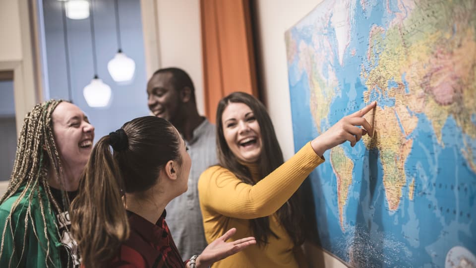 Internationalisering, IRO, internationella studenter, utbytesstudenter, utbytesstudier 