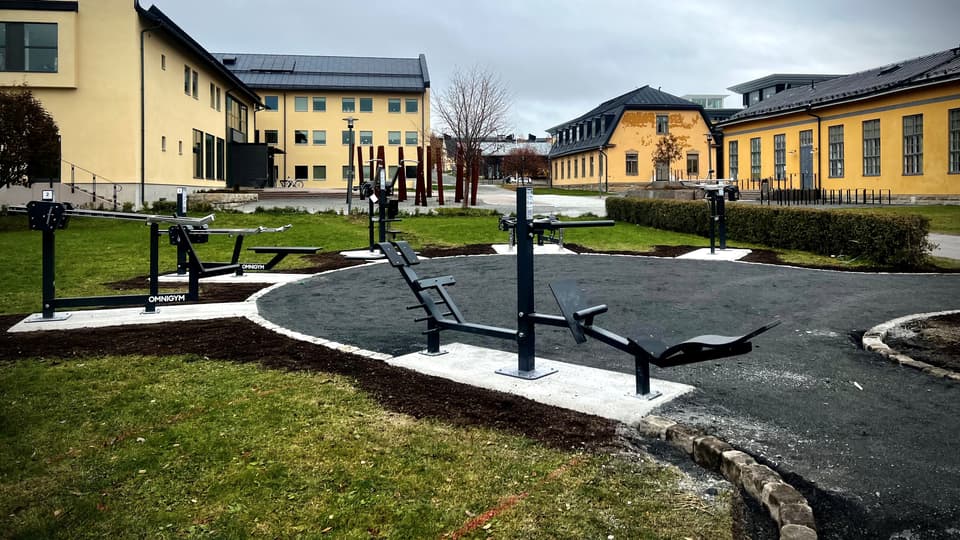 Utegym campus Östersund