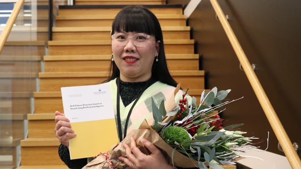 Thanh Tranh, licentiatexamen 2021.
