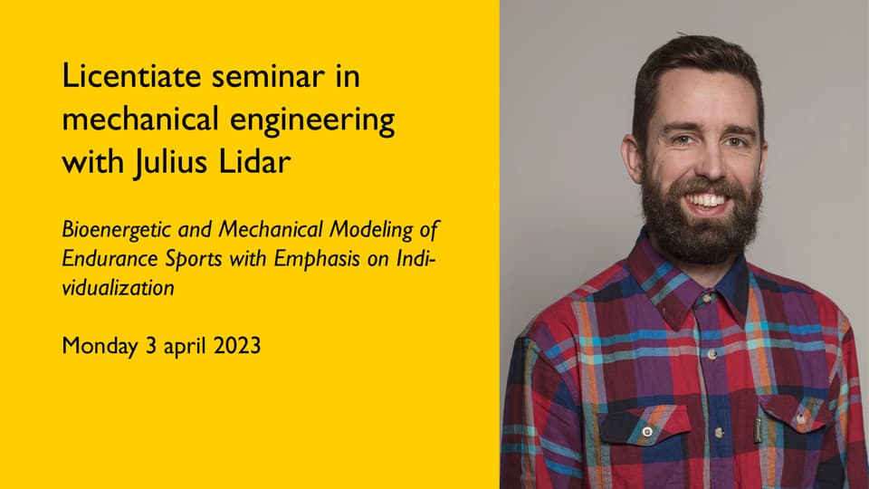 Julius Lidar, PhD student