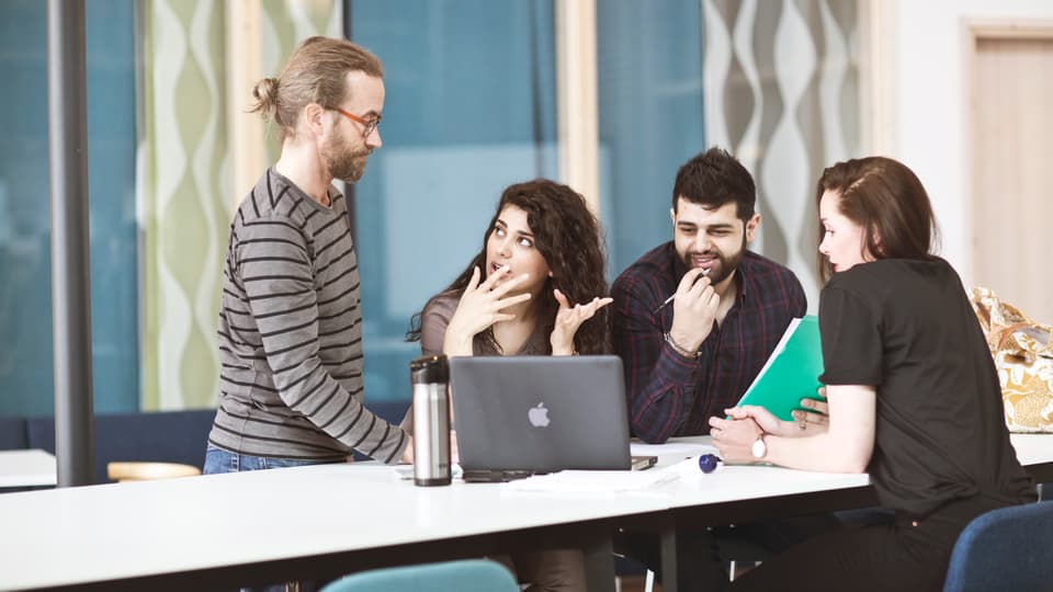 Studiesituation i P-huset