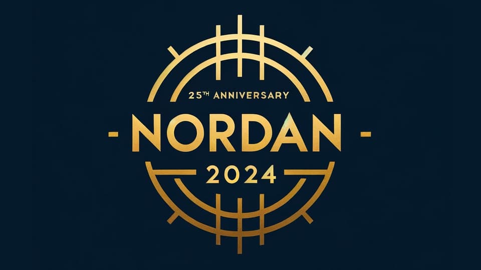 Logotyp för konferensen Nordan 2024.