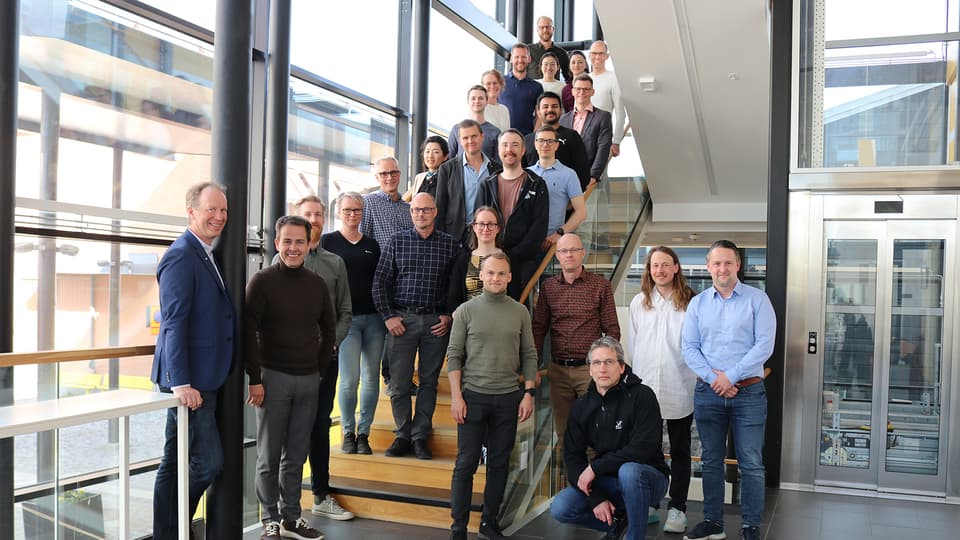 Företagsforskarskolan Smart Industry Sweden besöker Mittuniversitetet.