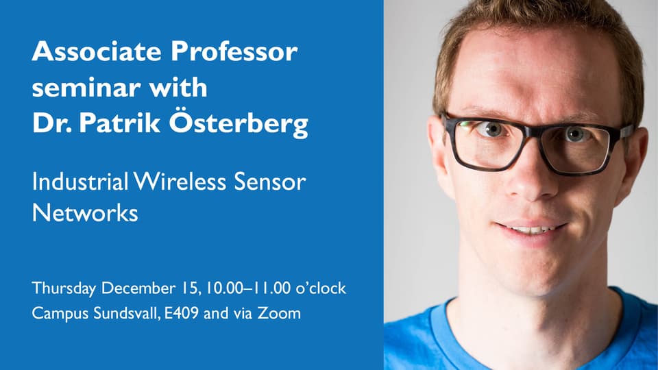 Trial lecture with Patrik Österberg