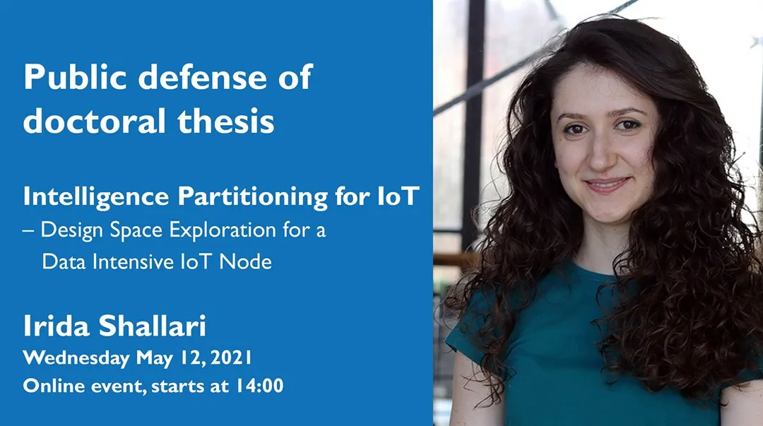 Public defense of doctoral thesis with Irida Shallari 