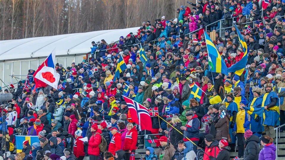Skidskyttepublik, Östersund