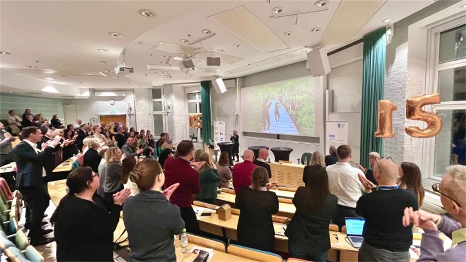 CERs 15 års jubileum