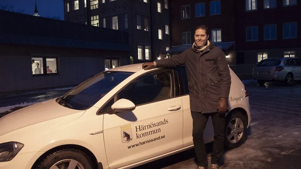 Fredrik Mattsson, verksamhetschef hemtjänst och hemsjukvård Härnösands kommun