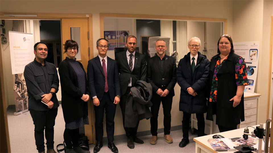 Besök av Japans ambassadör