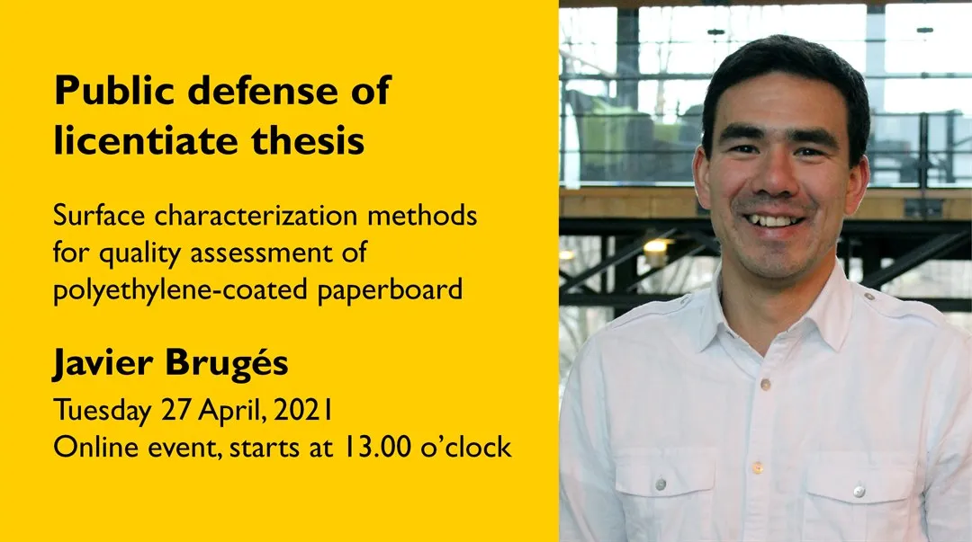 Licentiatseminarium med Javier Brugés