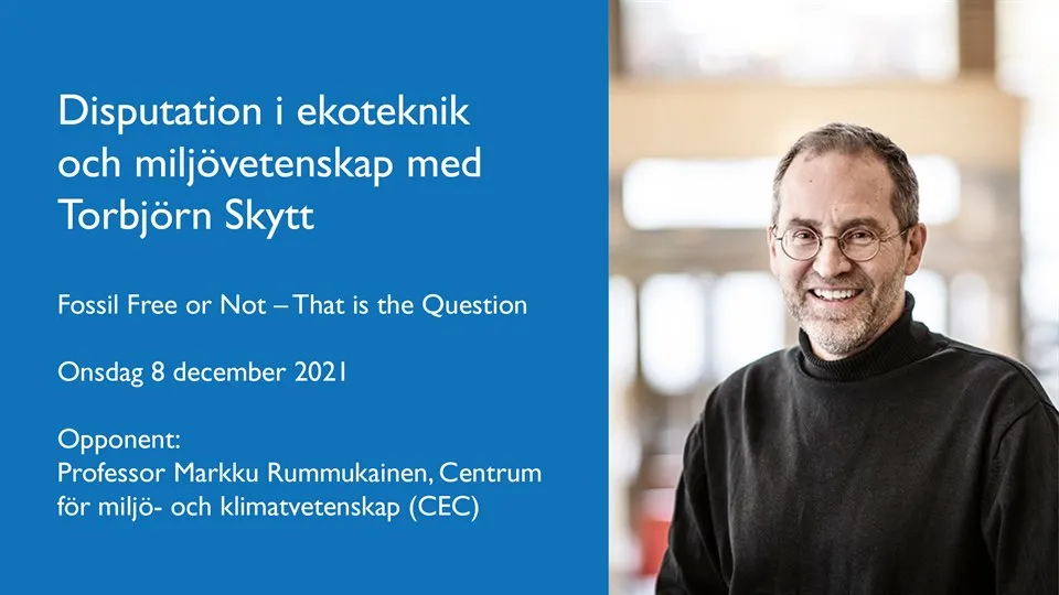 Torbjörn Skytt disputation