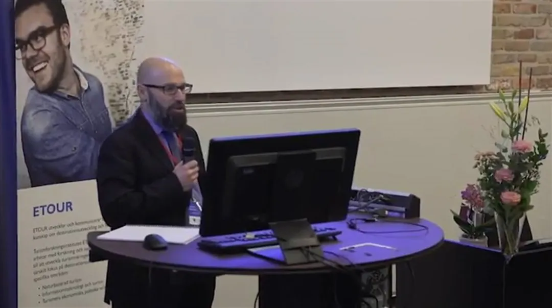 Videoklipp från ETOUR 20 år, november 2017