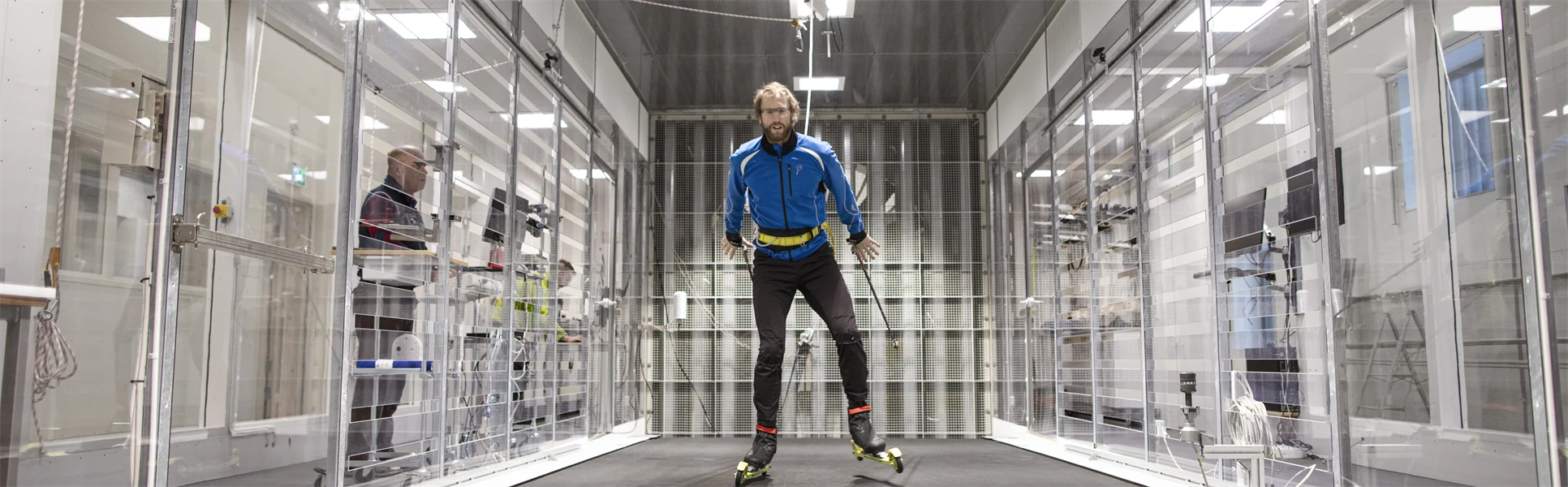 Vintunneln på Sports Tech Research Centre i Östersund