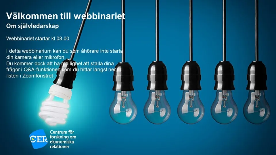 webbinarium om självledarskap