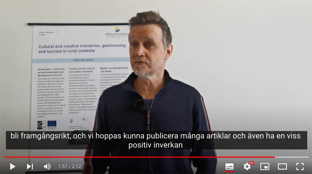 Wilhelm Skoglund berättar om projektet