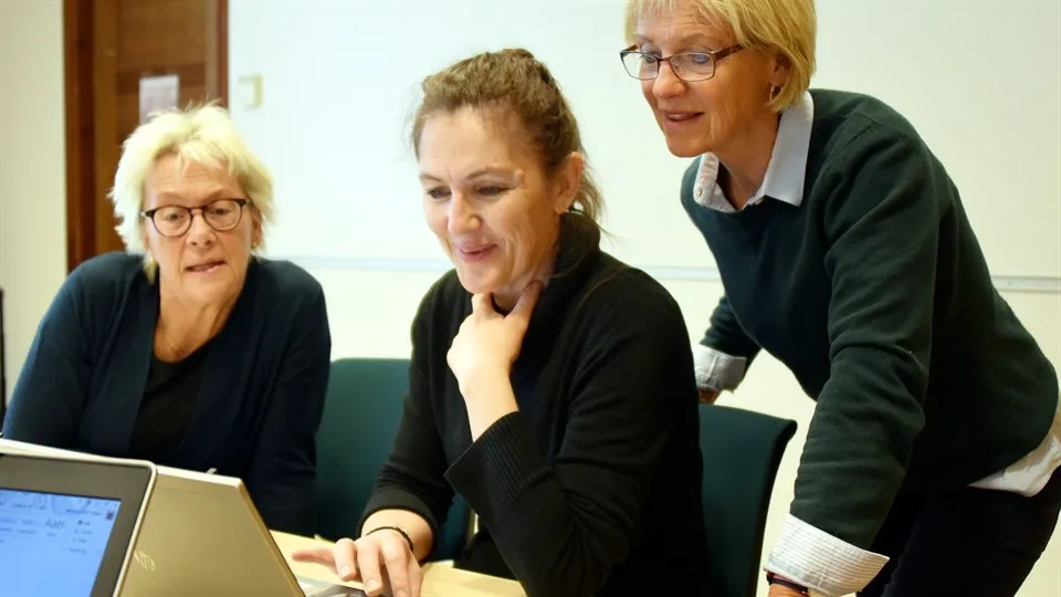 Yvonne von Friedrichs, Cecilia Dalborg og Britt Paula Mørkved