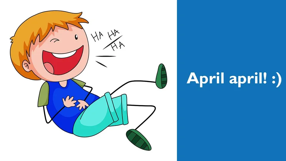 Skrattande pojke illustration