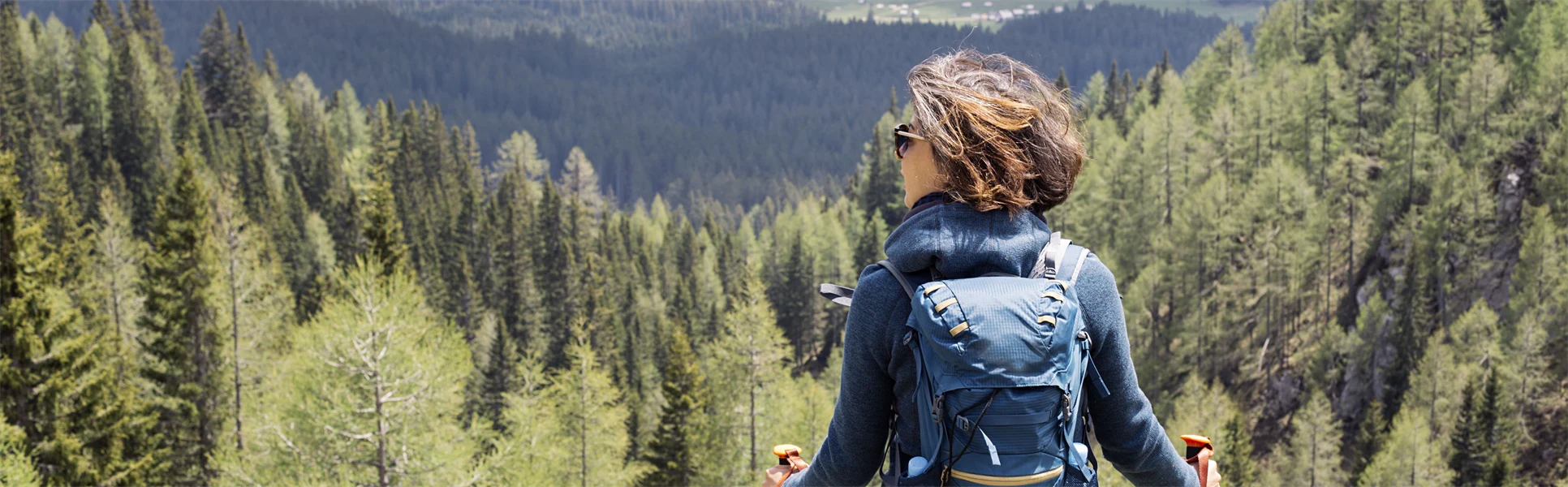 fjällvandring kvinna
