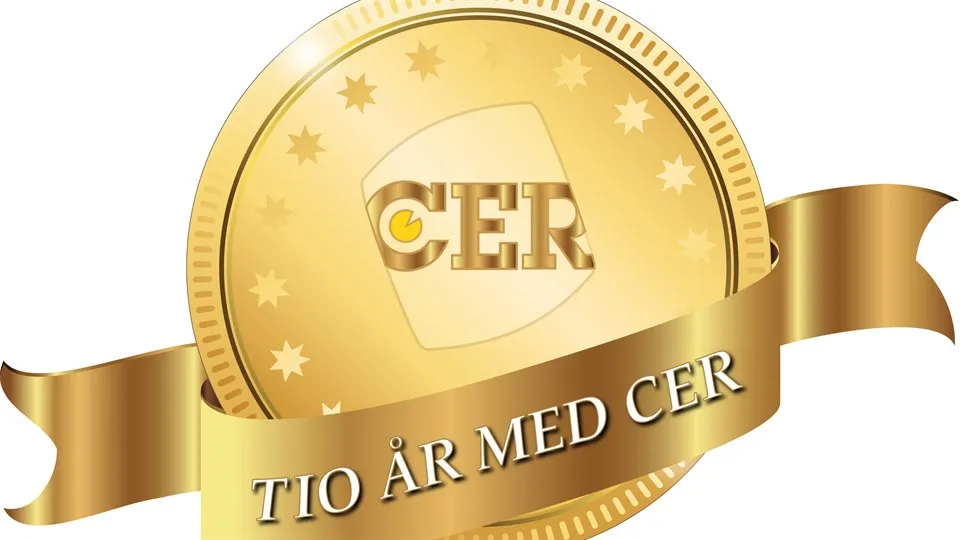 CERs tioårsjubileum