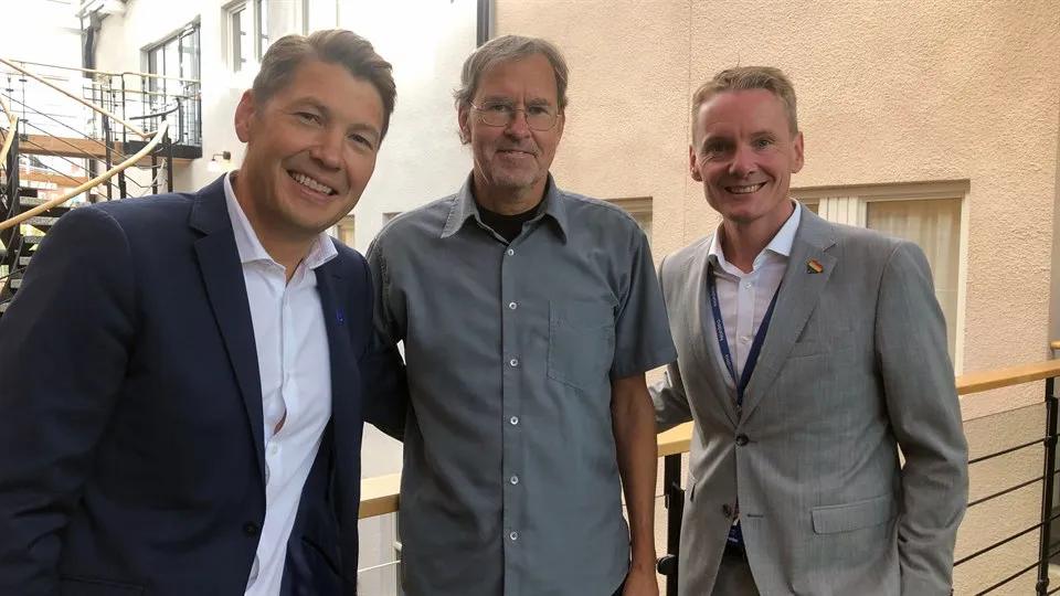 Besök av Nordeas Sverigechef