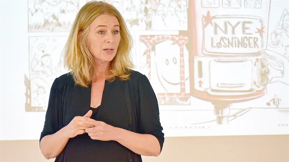 Cathrine Skaar, SoCentral, Holdt foredrag på RESENS-seminar 21.9.2017