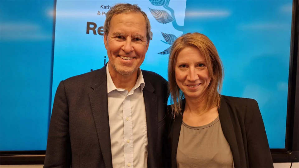 Peter Öhman and Katharina Rahnert