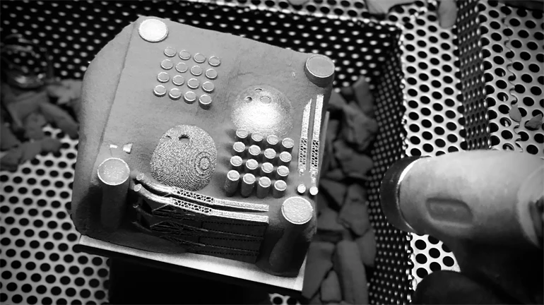 Additive manufacturing in metal (EBM)