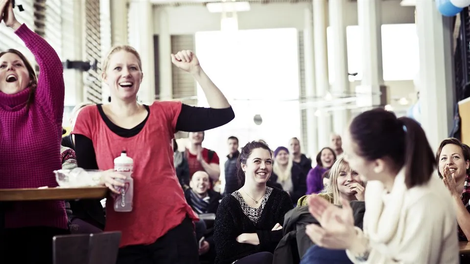 Studenter, Hus G Östersund, skidåkning i OS 2014