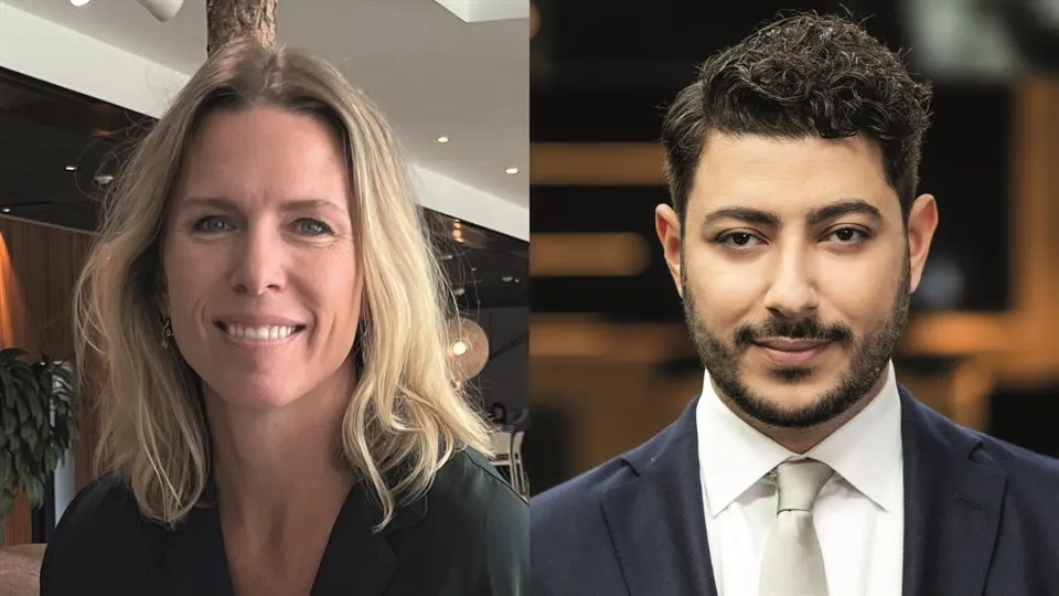 Emelie Öhrstig och Fouad Youcefi, årets alumner 2022