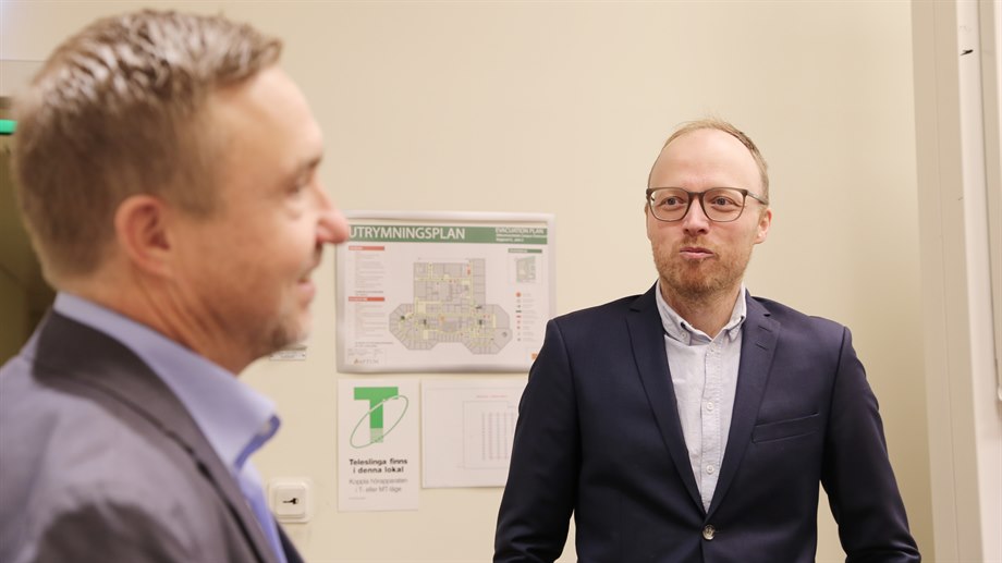 Stefan Roos och Lars-Erik Rännar