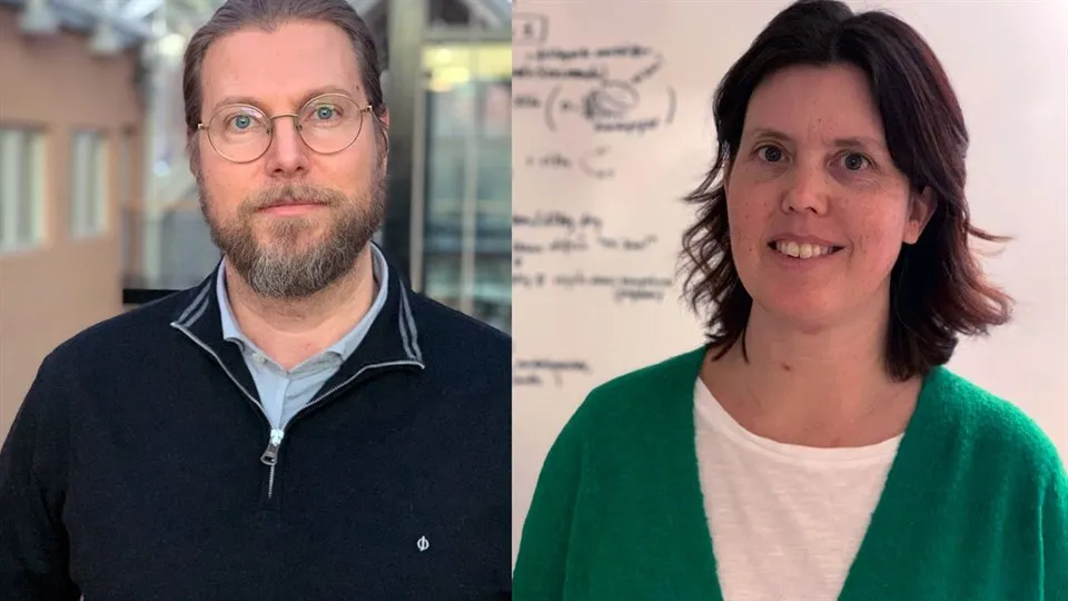 Biörn Tjällén och Lisa Sällvin