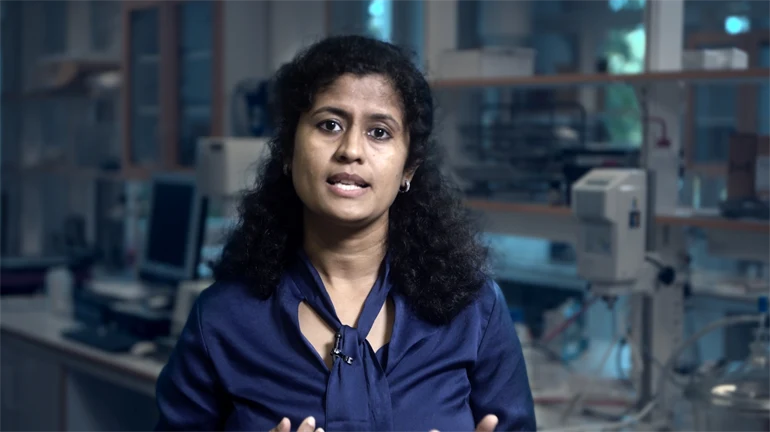 Bild från film om batteriforskningen 