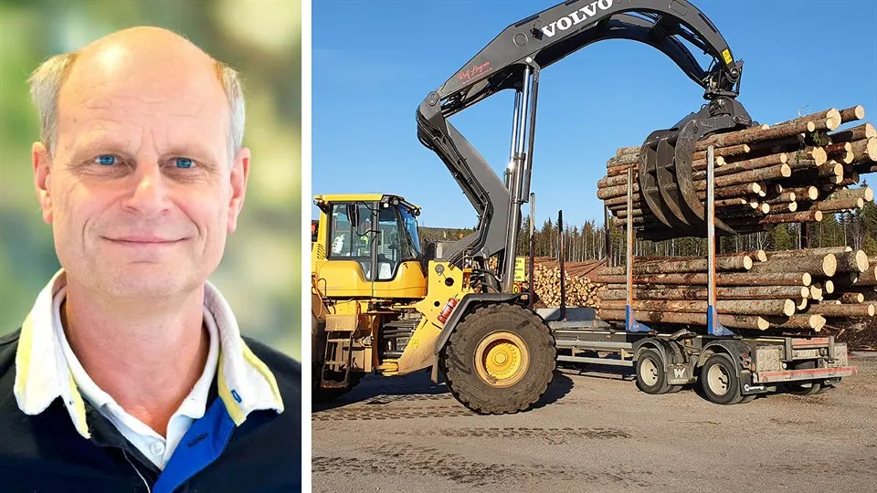 Henrik von Hofsten gör tidsstudier i Östavall