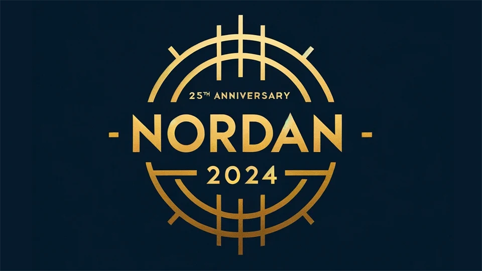Logotyp för konferensen Nordan 2024.