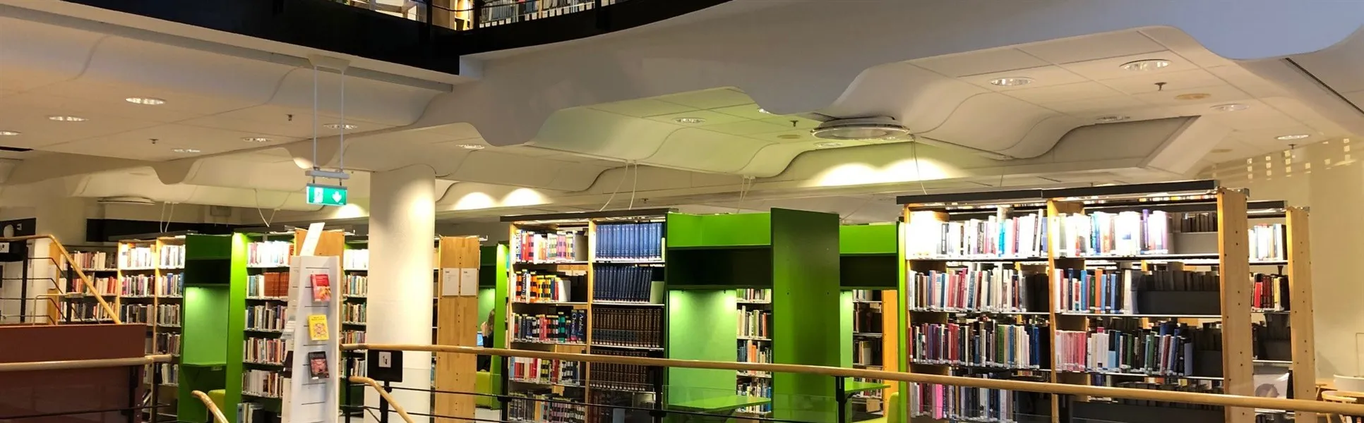 Biblioteket Sundsvall interiör