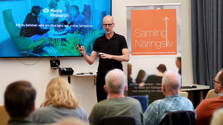 Per Segerström from Media Research in Östersund talks about their AI work.