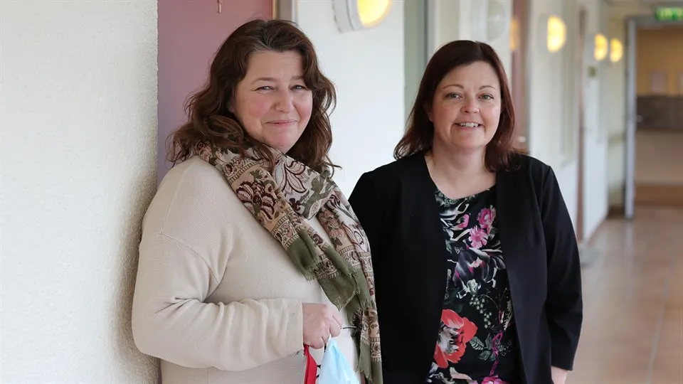 Linda Asplund och Linda Gyllenqvist.