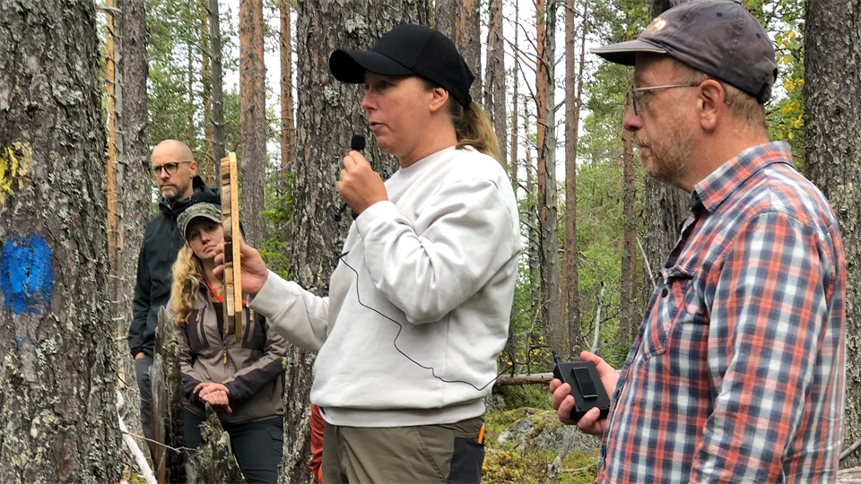 Jennie Sandström och övriga lärare håller kursintroduktion