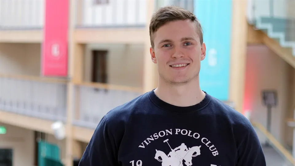 Linus Eriksson, student elektroteknik 