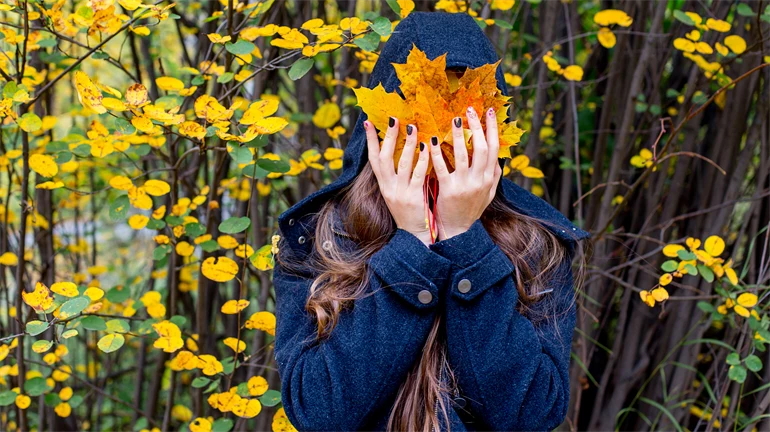 Tjej som mår dåligt